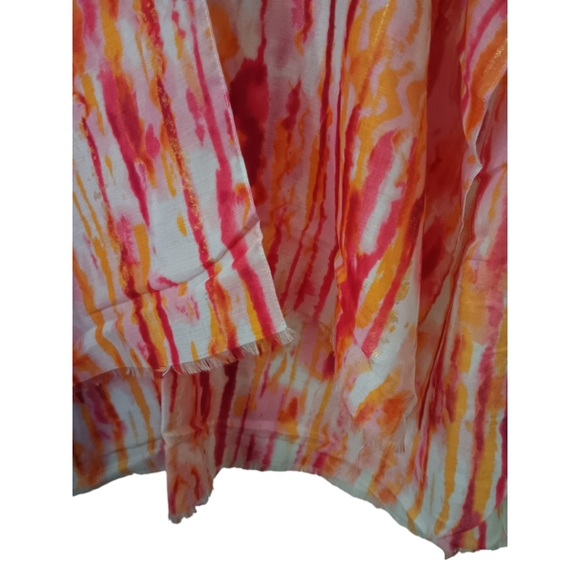 Red Kimono Beach Cover Up - Picture 7 of 9